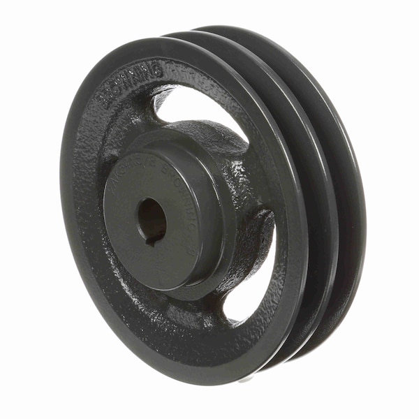 2 Groove Cast Iron Fhp - Finished Bore Sheave, 2AK54X5/8